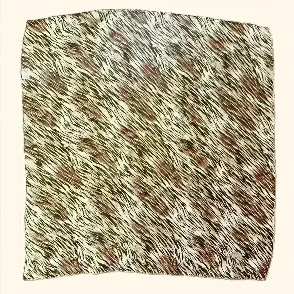 Vintage Handkerchief Animal Print (7)